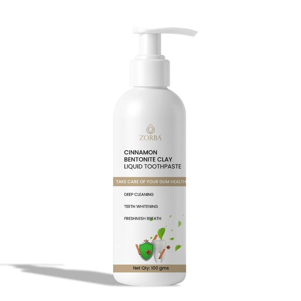 Cinnamon Bentonite Clay Liquid Toothpaste (100 ml)