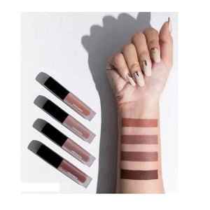 Nude Red Edition Assorted Shades Liquid Lipstick (4 Pack 16ml)