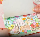 Kid's Cartoon Art Coloring Painting Set