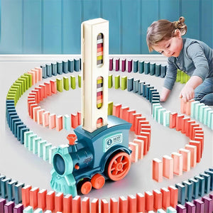 Kids  Train Toy Domino BPA Free Plastic with Sound Effects