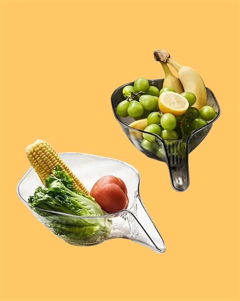 Drain Basket Funnel for Kitchen Sink (2 Pack)