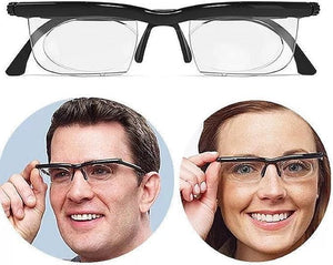 Focus adjustable glasses