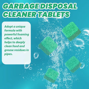 Garbage Disposal Cleaner Deodorizer Tablets (12 Pack)