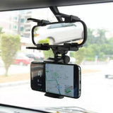 Car Mirror Mount Phone Holder