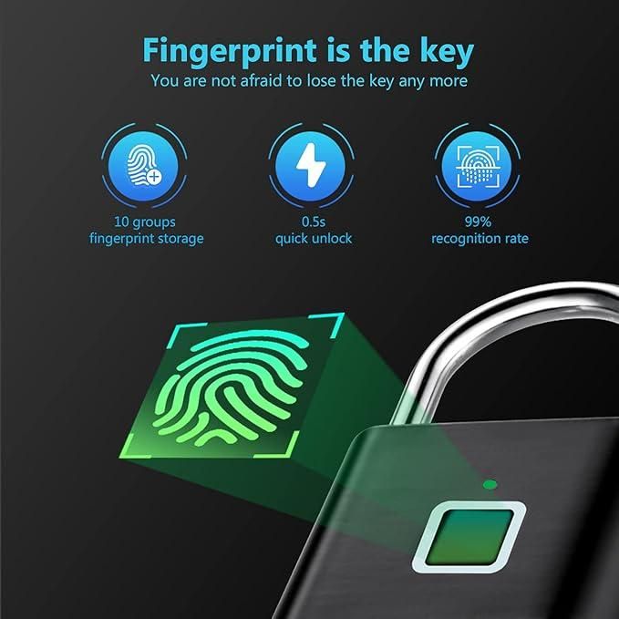 Keyless Rechargeable Padlock