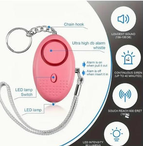 Emergency Warning Alarm Keychain