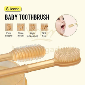 Baby Soft Silicone Bristle Toothbrush