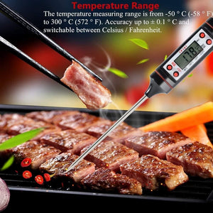 Stainless Probe Kitchen Food Meat Thermometers
