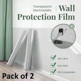 Self- Adhesive Transparent Electrostatic Wall Protection Film (Buy 1 Get 1 Free)