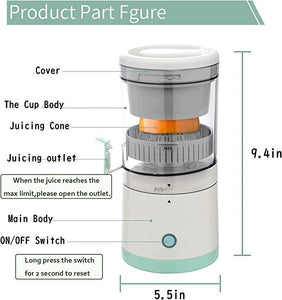 Electric Citrus Juicer : Ideal for juicing cut citrus fruits