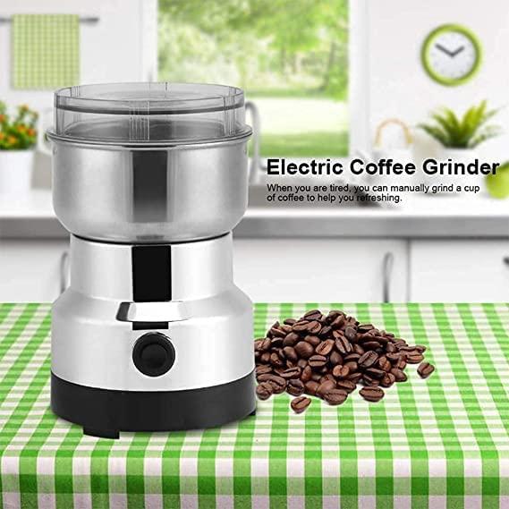 Portable Electric Coffee Bean Grain Grinder