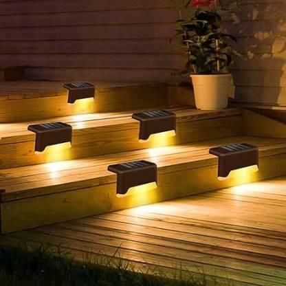 Solar Deck Lights Outdoor (8 Pack)