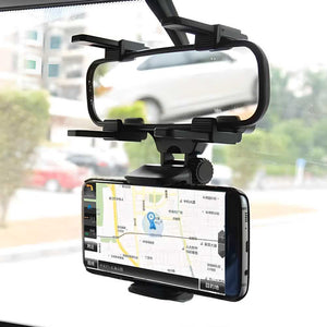 Car Mirror Mount Phone Holder