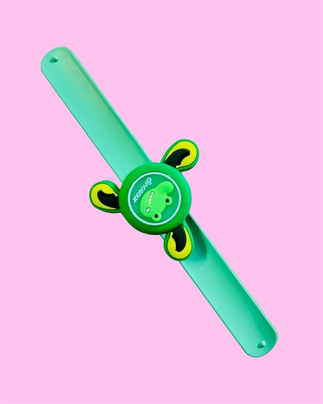 Kids LED Light Spinning Slap Band