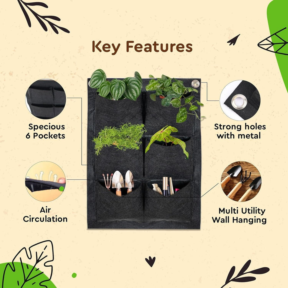 Vertical Hanging Wall Planter