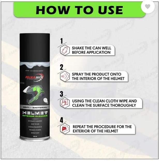 Helmet Foam Cleaner