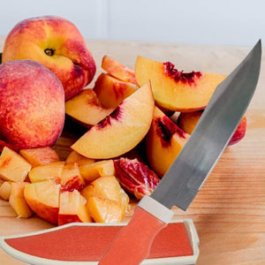 Stainless Steel Knife with cover (6 Pack)