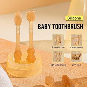 Baby Soft Silicone Bristle Toothbrush