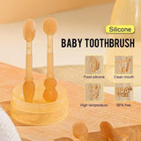 Baby Soft Silicone Bristle Toothbrush